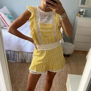 free people two piece set